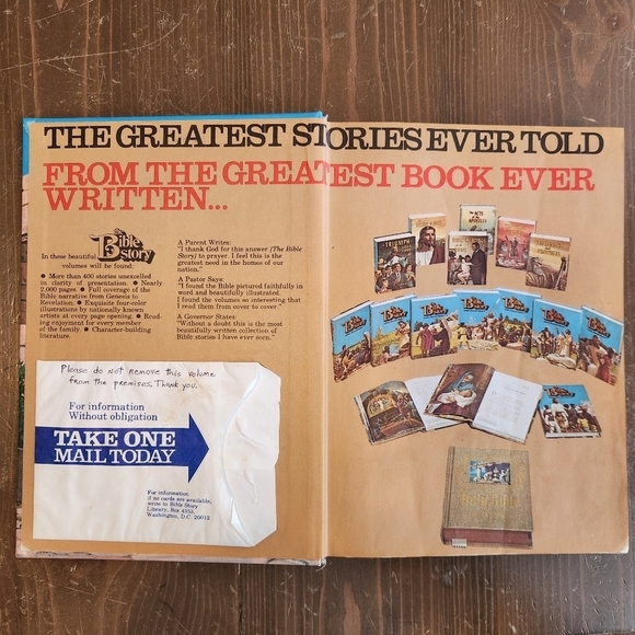 Vtg The Bible Story By Arthur S Maxwell (Vol 1) HC Display/Sample Copy 1976 - Picture 9 of 16